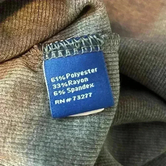 APT.9 Women's Gray Long Sleeve Mock Neck Bodysuit Size M - Picture 9 of 10